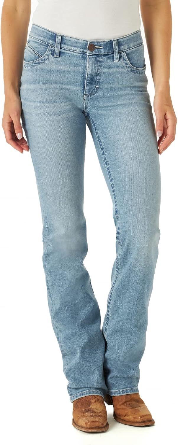 Women's  Mid Rise Boot Cut Ultimate Riding Jeans