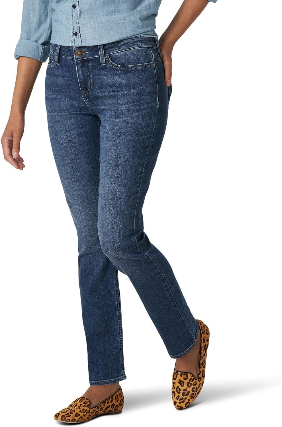Women's Legendary Mid Rise Straight Leg Jean